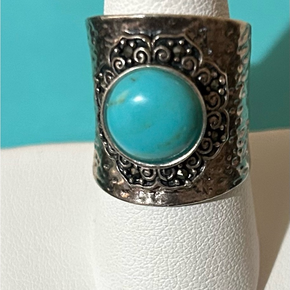 Sterling silver ring - Picture 5 of 6